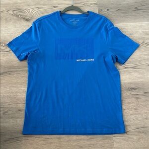 Michael Kors Blue Men's T-Shirt Size Medium
